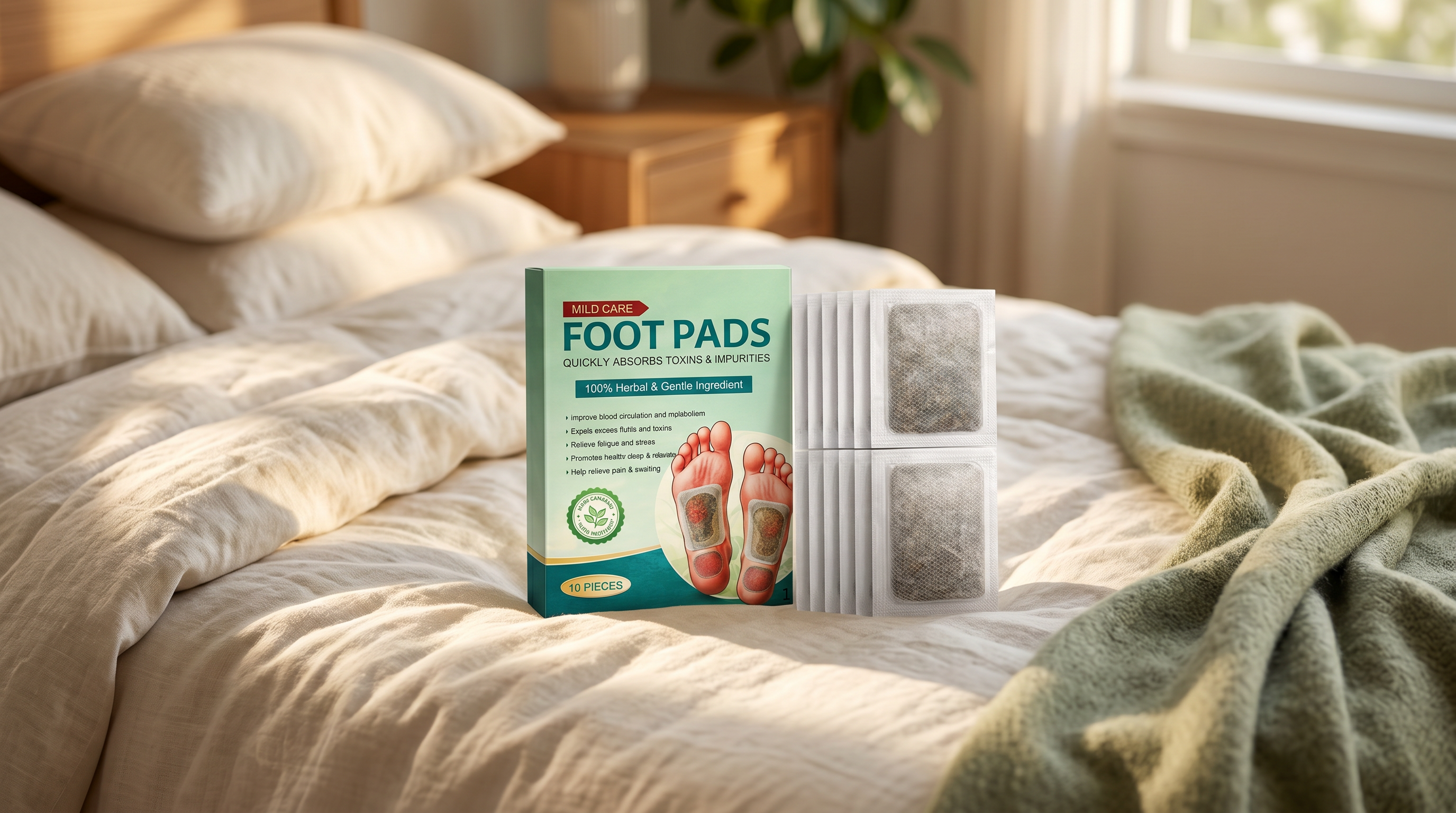 Detox Foot Patches | Overnight Foot Care & Relaxation Patches